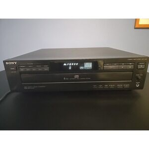 VINTAGE Sony CDP-C225 5-Disc Carousel System CD Player - Japan - TESTED EUC
